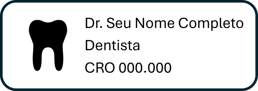 carimbos profissionais saúde